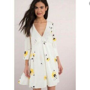 Floral Free People Swing or Wrap mini dress